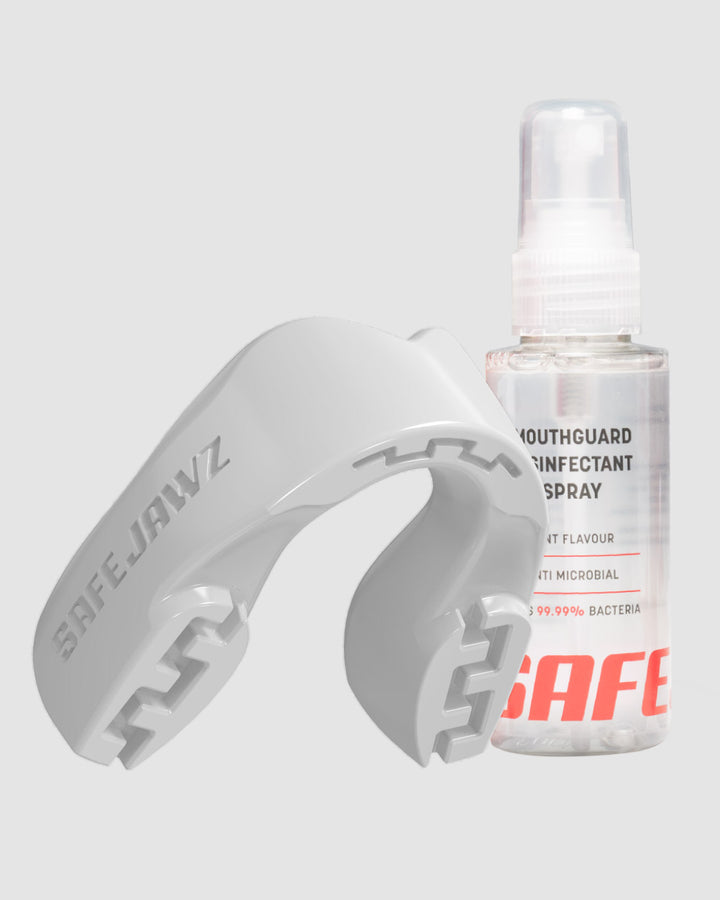 SAFEJAWZ Intro Series Mouthguard Bundle – White