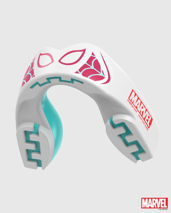 SafeJawz Marvel Spider-Gwen Mouthguard - White