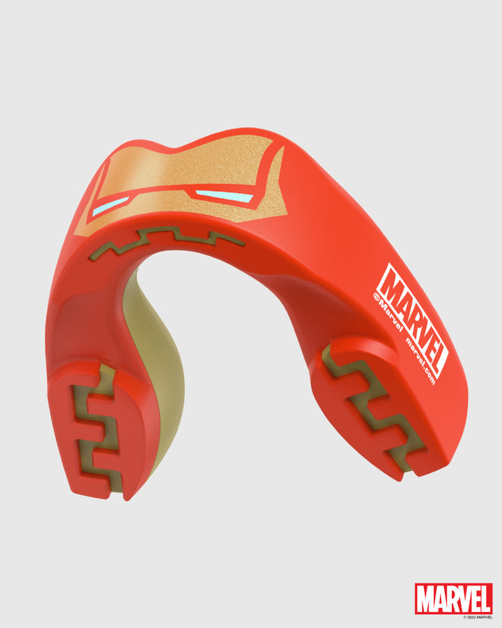 SafeJawz Marvel Iron-Man Mouthguard - Red