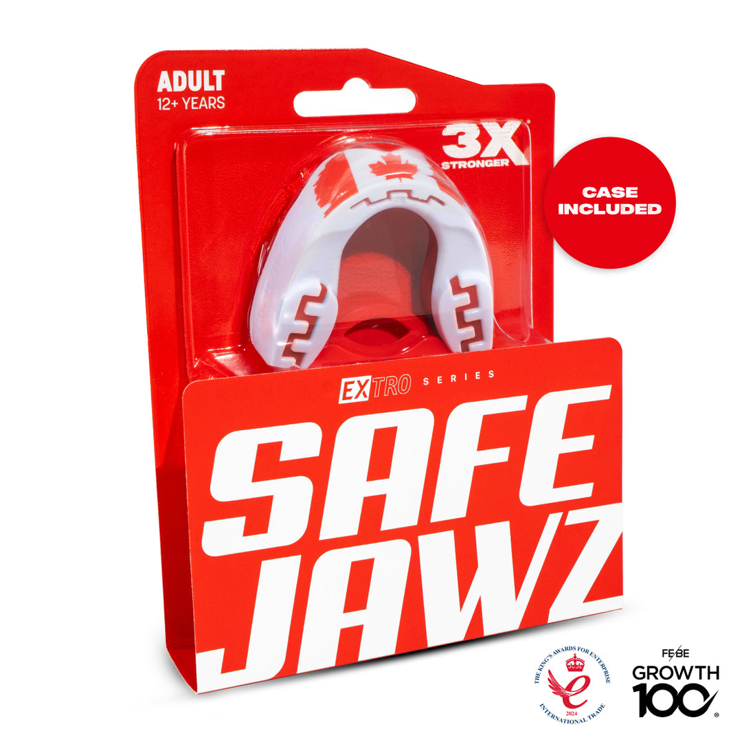 SafeJawz Extro Flags Range Mouth guard Canada