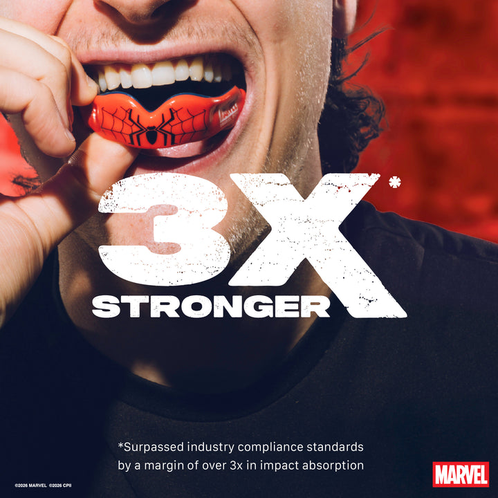 SafeJawz Marvel Spider-Man Mouth guard - Red