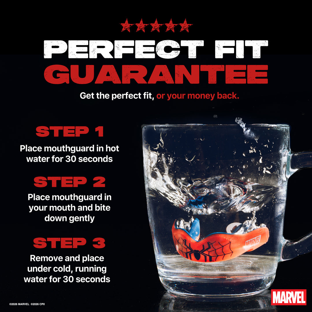 SafeJawz Marvel Spider-Man Mouth guard - Red