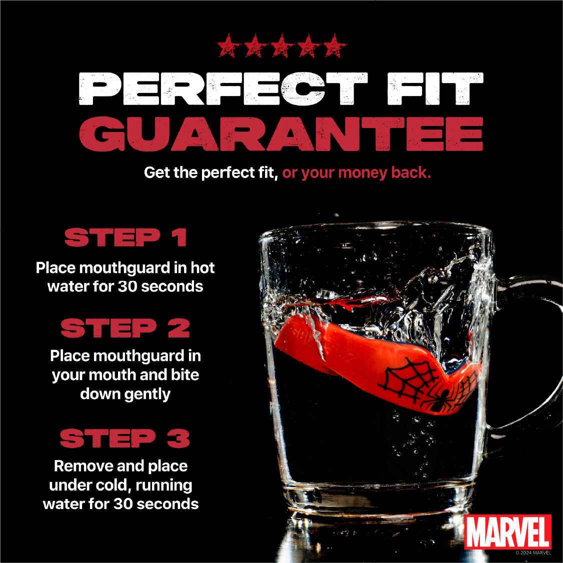 SafeJawz Marvel Spider-Man Mouthguard
