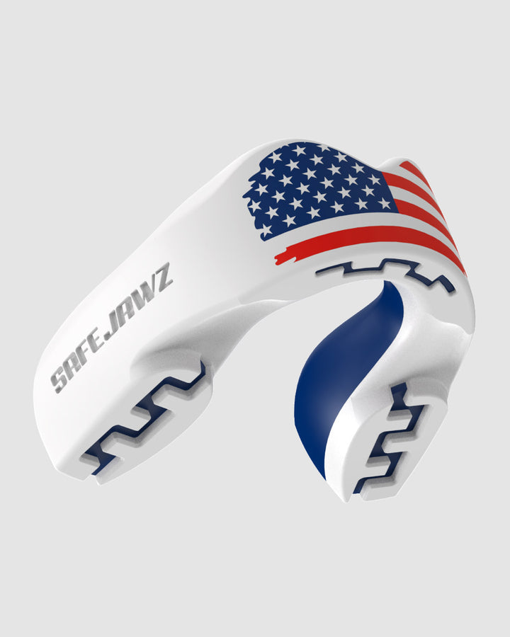 SafeJawz Extro Flags Range Mouthguard USA