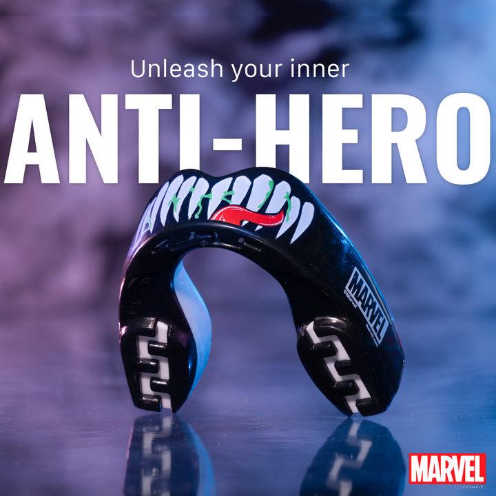 SafeJawz Marvel Venom Mouthguard - Blue
