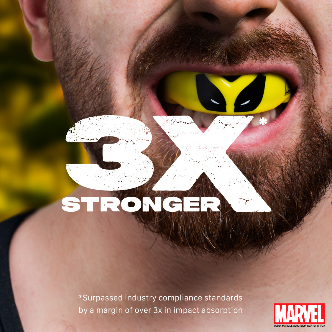 SafeJawz Marvel Wolverine Mouthguard Adults