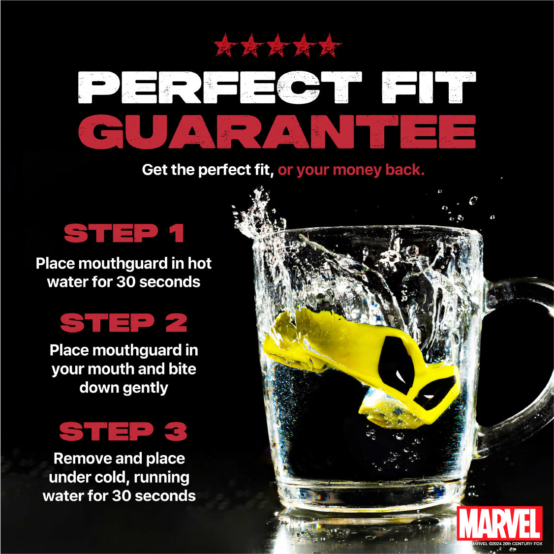 SafeJawz Marvel Wolverine Mouthguard Adults
