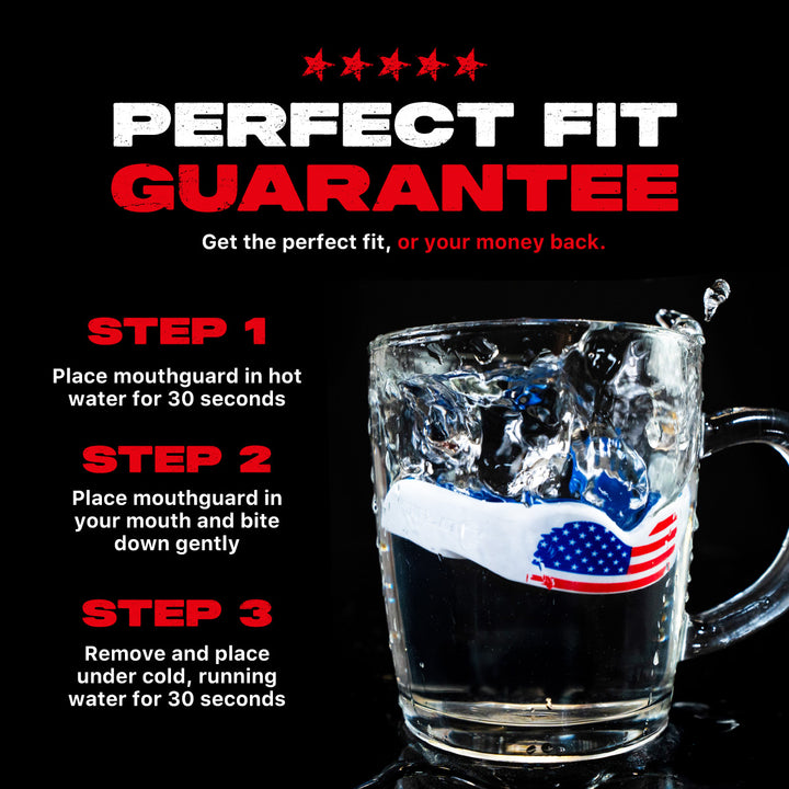 SafeJawz Extro Flags Range Mouthguard USA