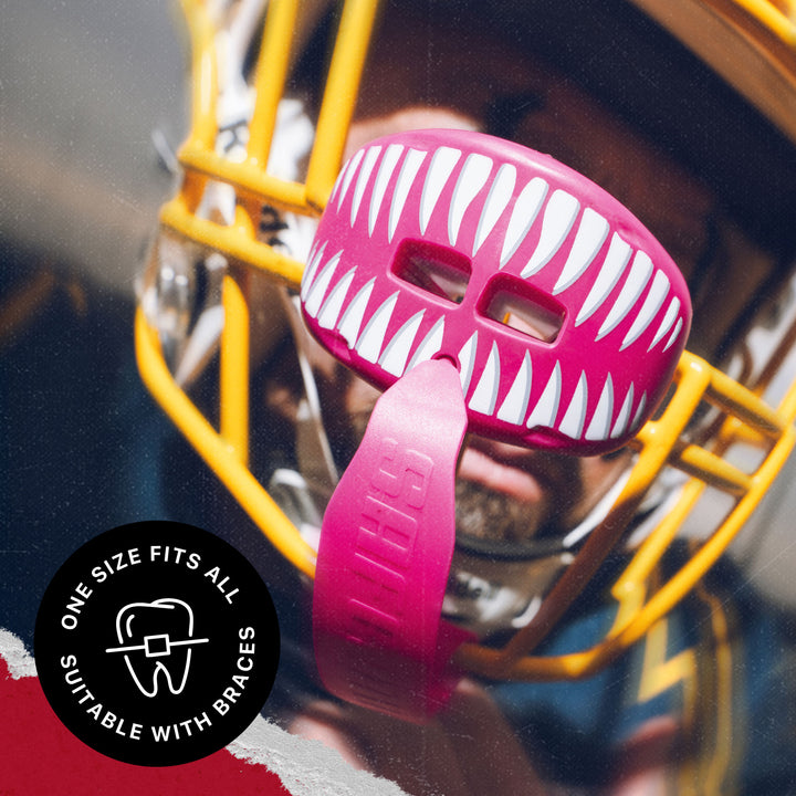 SAFEJAWZ Extro Series Lip Protector - Viper Pink