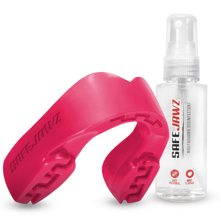 SAFEJAWZ Intro Series Mouthguard Bundle – Pink
