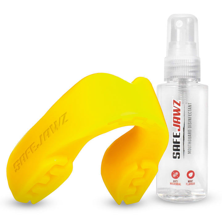 SAFEJAWZ Intro Series Mouthguard Bundle – Fluro Yellow
