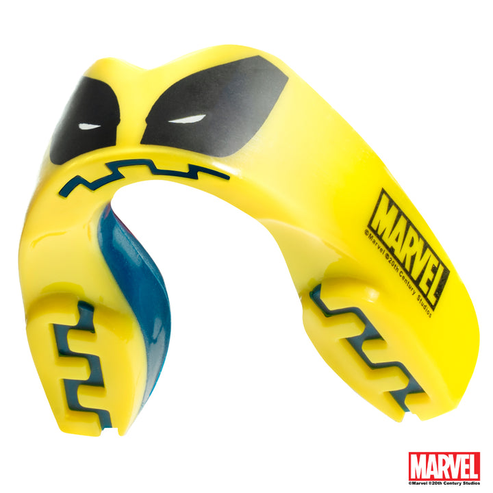 SafeJawz Marvel Wolverine Mouthguard Adult - Yellow